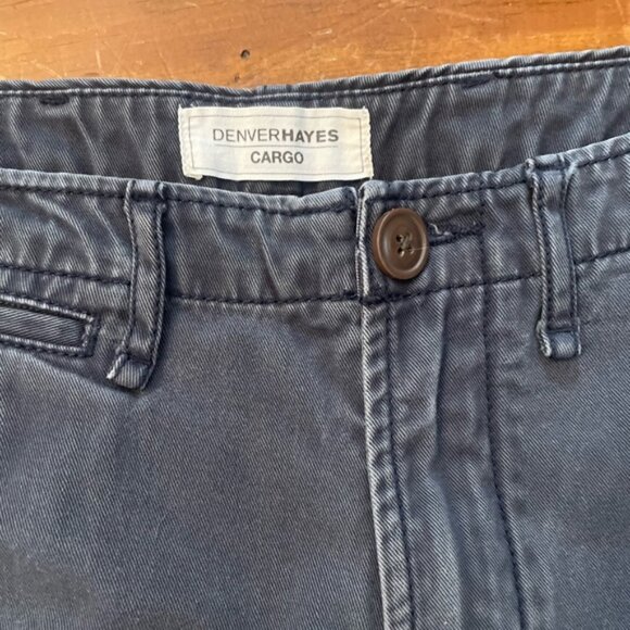 Denver Hayes Blue Grey Cargo Pants - Picture 2 of 8